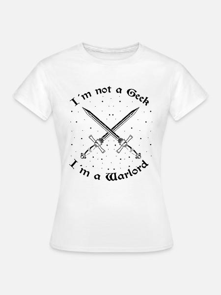 Jeu de rôle en direct pour PNJ et jeu de rôle RPG - T-shirt Femme - blanc