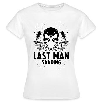 Car painter offer for coachbuilders - Women's T-Shirt - white - Front - AI Model Female 172 dark (172cm)