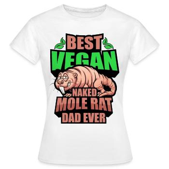Chiot de sable - T-shirt Femme - blanc - Devant - AI Model Female 172 dark (172cm)
