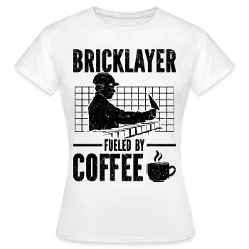 Bricklayer - Women's T-Shirt - white - Front - AI Model Female 172 dark (172cm)
