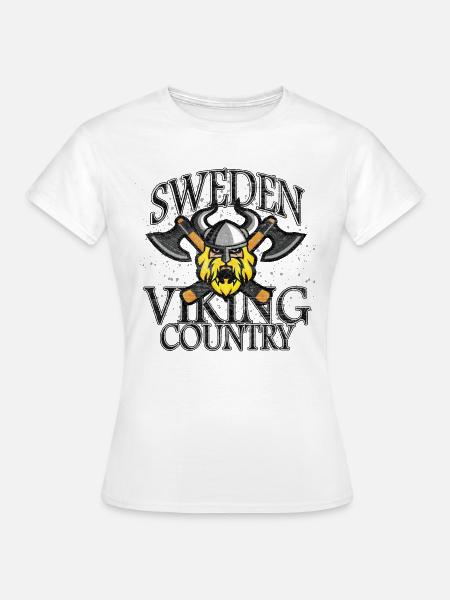 Wikinger - Frauen T-Shirt - Weiß