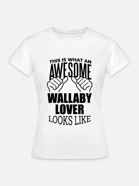 Wallaby Wallaby Wallaby - Frauen T-Shirt - Weiß