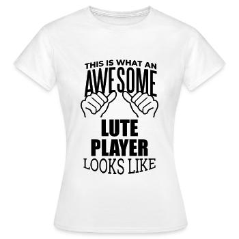 Laute Laute - Frauen T-Shirt - Weiß - Vorne - AI Model Female 172 dark (172cm)