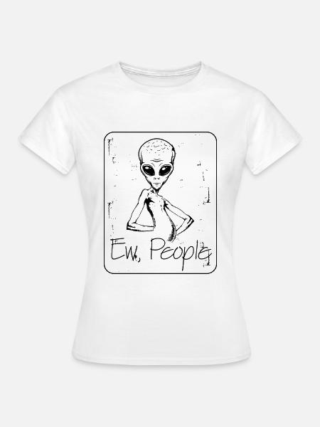 Alien - Frauen T-Shirt - Weiß