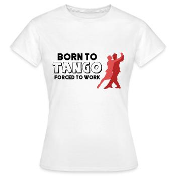 Tango - T-shirt Femme - blanc - Devant - AI Model Female 172 dark (172cm)