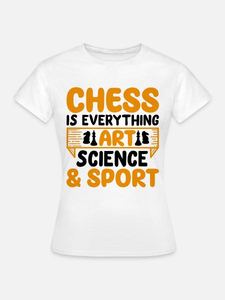 Schach - Frauen T-Shirt - Weiß
