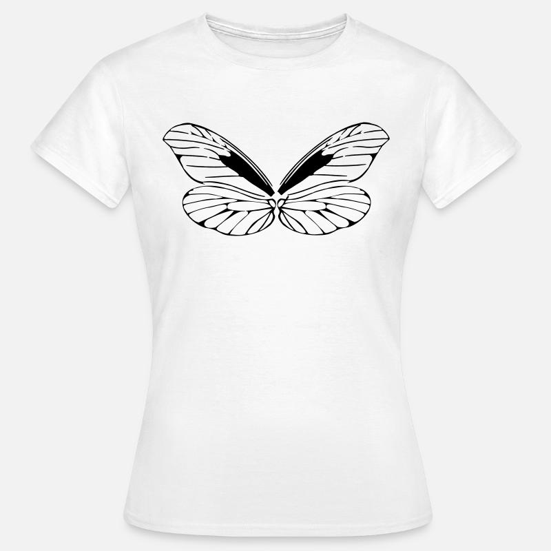 Butterfly Wing - Women's T-Shirt - white