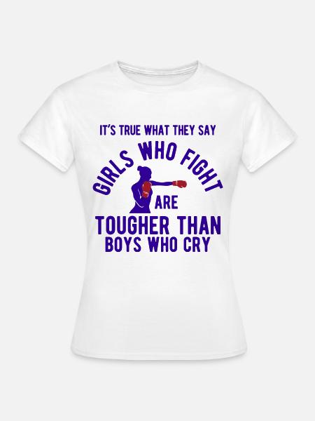 Boxsport Boxing - Frauen T-Shirt - Weiß