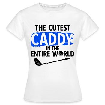 Golfplatz zum Golfen Golf - Frauen T-Shirt - Weiß - Vorne - AI Model Female 172 dark (172cm)