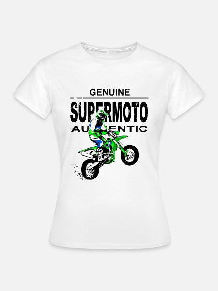 Supermoto - Frauen T-Shirt - Weiß