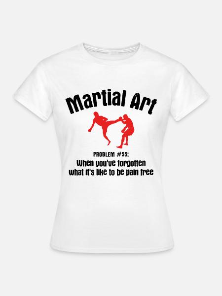 Mixed Martial Arts MMA - Frauen T-Shirt - Weiß