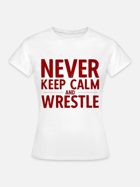 Grappling Martial Arts Wrestling - Frauen T-Shirt - Weiß