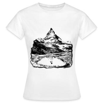 Duke Diwa Matterhorn - Women's T-Shirt - white - Front - AI Model Female 172 dark (172cm)