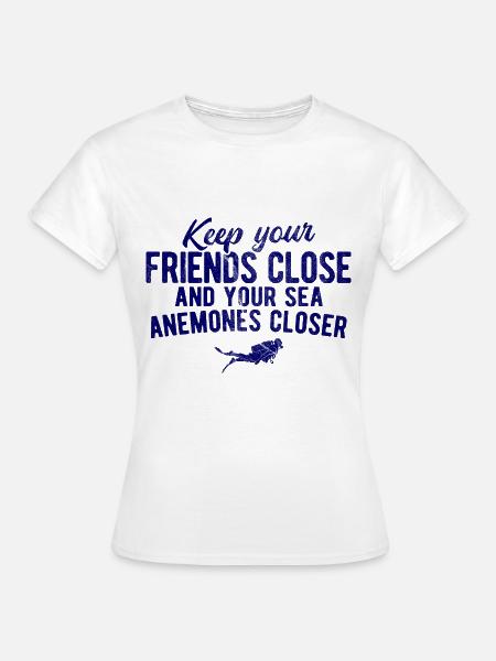 Apnoetaucher Freitaucher Taucher - Frauen T-Shirt - Weiß