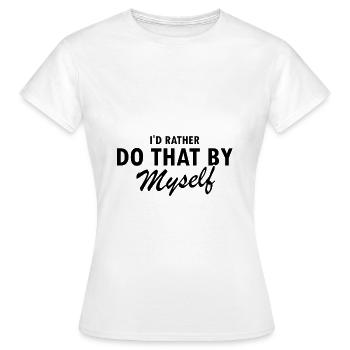 Hausabriss und Renovierungs Design - Frauen T-Shirt - Weiß - Vorne - AI Model Female 172 dark (172cm)