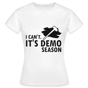 Hausabriss und Renovierungs Design - Frauen T-Shirt - Weiß - Vorne - AI Model Female 172 dark (172cm)