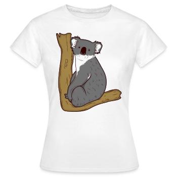 Cadeau de la jungle du parc animalier Zoo Zoo Zoo de Koala - T-shirt Femme - blanc - Devant - AI Model Female 172 dark (172cm)