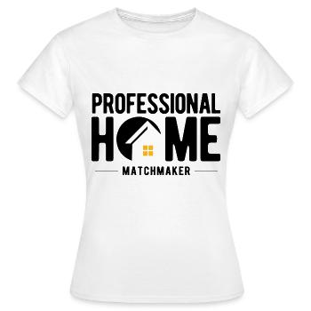 Immobilien-Händler Für Immobilien-Makler - Frauen T-Shirt - Weiß - Vorne - AI Model Female 172 dark (172cm)