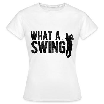 Golfplatz zum Golfen Golf - Frauen T-Shirt - Weiß - Vorne - AI Model Female 172 dark (172cm)