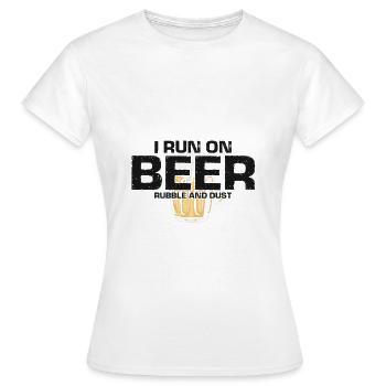 House demolition and house renovation - Women's T-Shirt - white - Front - AI Model Female 172 dark (172cm)