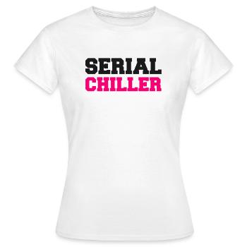 Refroidisseur drôle dire calembour humour amusant - T-shirt Femme - blanc - Devant - AI Model Female 172 dark (172cm)