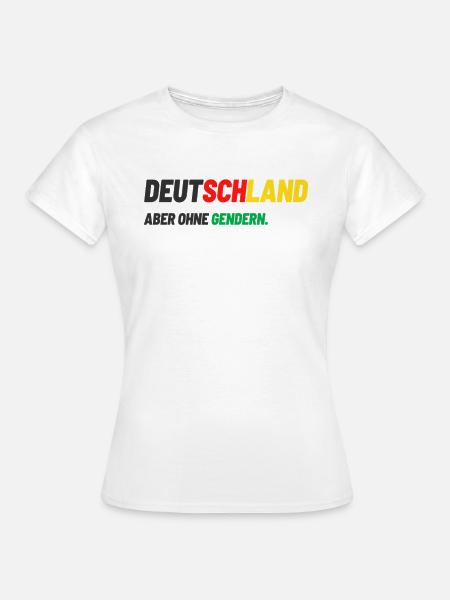 Politik deutschland wahl gendern lgbt liberal - Frauen T-Shirt - Weiß