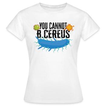 Microbiologiste Microbiologie Laboratoire Biologie Cadeau - T-shirt Femme - blanc - Devant - AI Model Female 172 dark (172cm)
