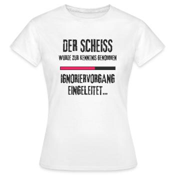 Kritik genervt humor ironie geschenk witzig - Frauen T-Shirt - Weiß - Vorne - AI Model Female 172 dark (172cm)