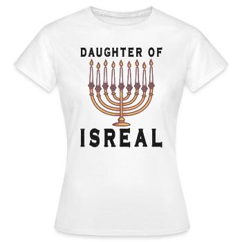 Juif israélite Héritage israélite Juif Israël Juif - T-shirt Femme - blanc - Devant - AI Model Female 172 dark (172cm)
