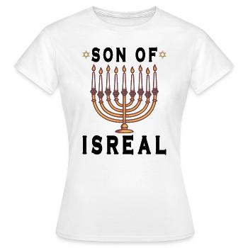 Israelite Jew Israelite Heritage Jewish Israel Jew - Women's T-Shirt - white - Front - AI Model Female 172 dark (172cm)
