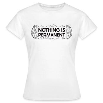 Sensibilisation des survivants d’un AVC - T-shirt Femme - blanc - Devant - AI Model Female 172 dark (172cm)