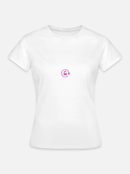 Drehen sperren - Frauen T-Shirt - Weiß
