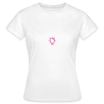 IDEA - inspiration - T-shirt Femme - blanc - Devant - AI Model Female 172 dark (172cm)