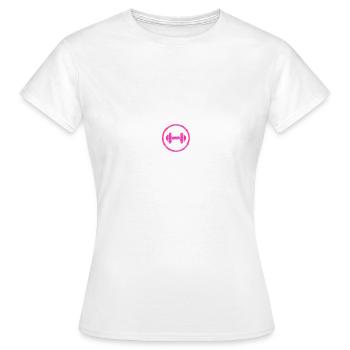Té Power Lift - T-shirt Femme - blanc - Devant - AI Model Female 172 dark (172cm)