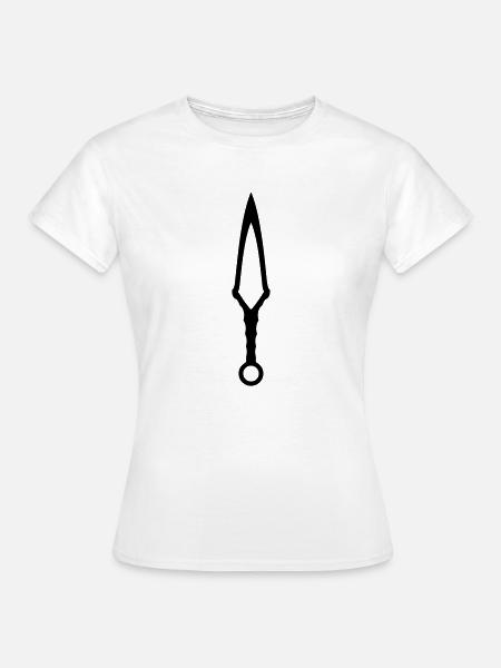 Wurfmesser 1 - Frauen T-Shirt - Weiß