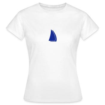 sails deluxe - T-shirt Femme - blanc - Devant - AI Model Female 172 dark (172cm)