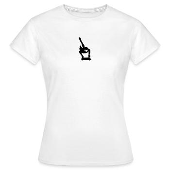 skeleton - Women's T-Shirt - white - Front - AI Model Female 172 dark (172cm)