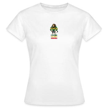 Musique reggae jamaïcaine - T-shirt Femme - blanc - Devant - AI Model Female 172 dark (172cm)