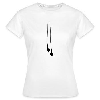 Phoney II - Frauen T-Shirt - Weiß - Vorne - AI Model Female 172 dark (172cm)