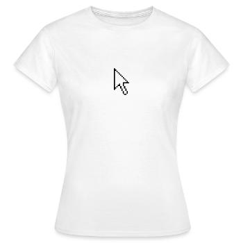 Maus - Frauen T-Shirt - Weiß - Vorne - AI Model Female 172 dark (172cm)