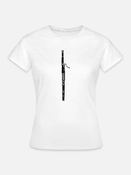 Fagott - Frauen T-Shirt - Weiß