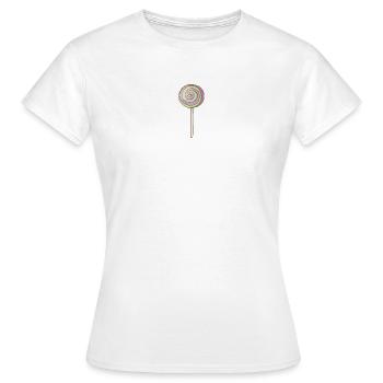 Des sucettes - T-shirt Femme - blanc - Devant - AI Model Female 172 dark (172cm)