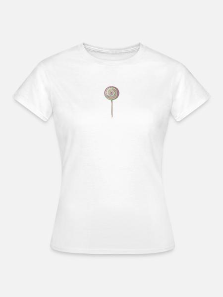 Lutscher - Frauen T-Shirt - Weiß