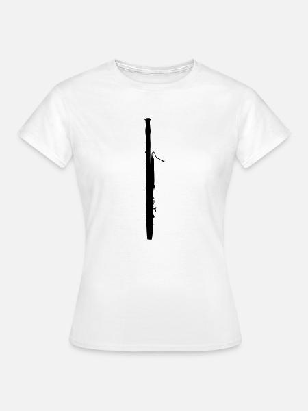 Fagott - Frauen T-Shirt - Weiß