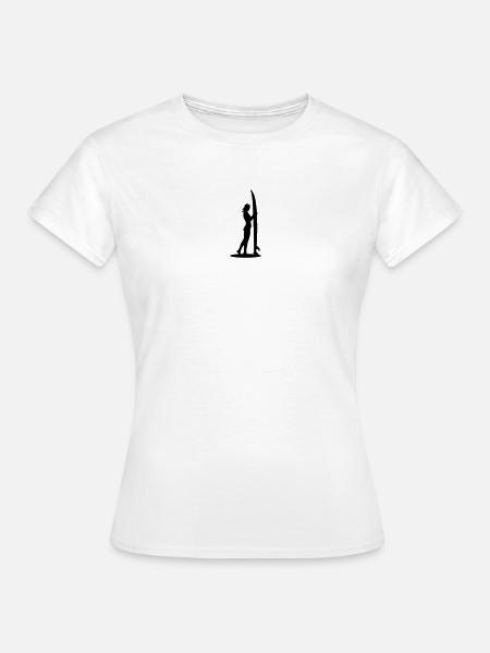 Surfing - Frauen T-Shirt - Weiß