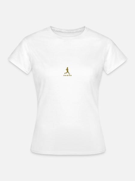 runner deluxe - Frauen T-Shirt - Weiß