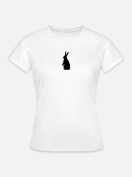 rabbit - Frauen T-Shirt - Weiß