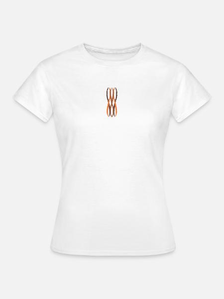 wave Art 02 - Frauen T-Shirt - Weiß