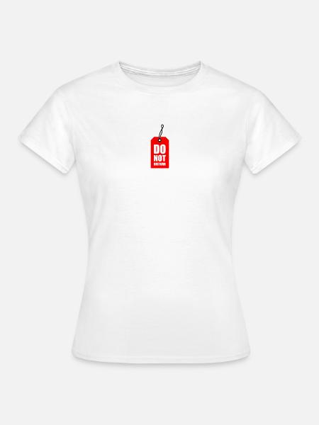 Do not disturb - Frauen T-Shirt - Weiß
