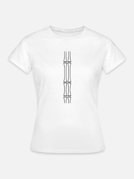 Bambus - Frauen T-Shirt - Weiß